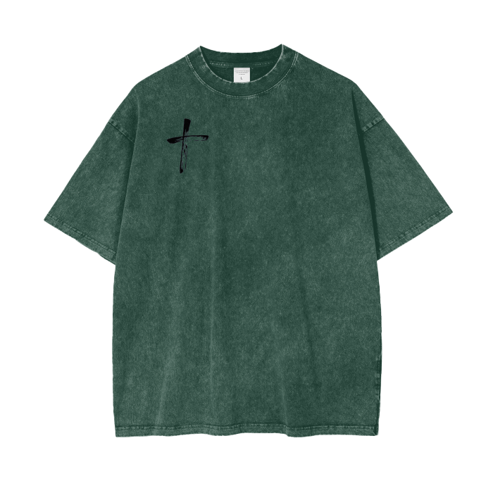 Beyond Thankful Acid Wash Oversize T-Shirt