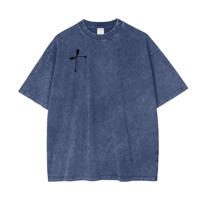 Beyond Thankful Acid Wash Oversize T-Shirt