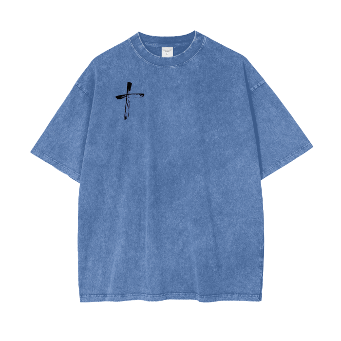Beyond Thankful Acid Wash Oversize T-Shirt