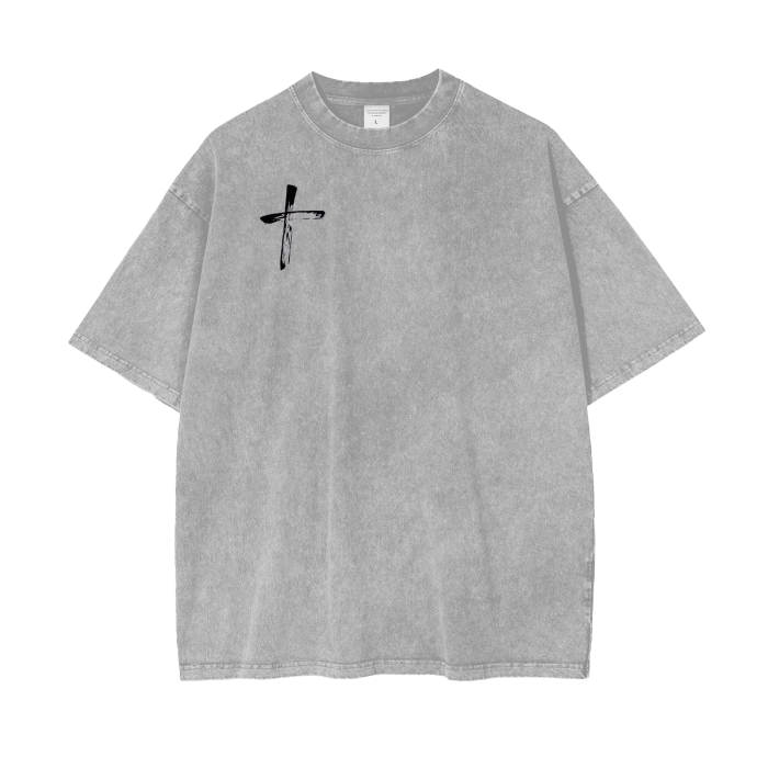 Beyond Thankful Acid Wash Oversize T-Shirt